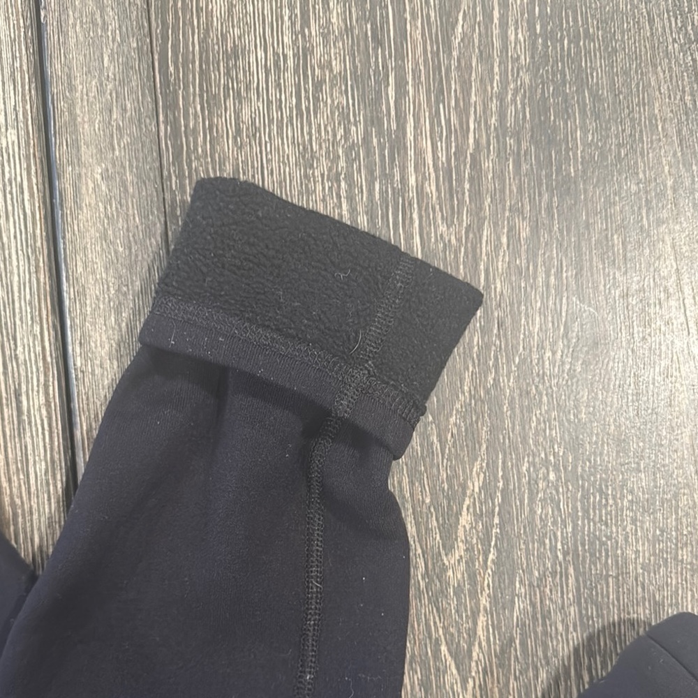 Athleta fleece Black Leggings - Picture 7 of 7